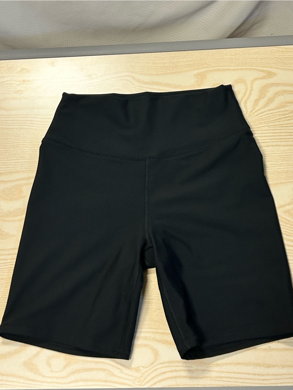 Women's YPB Black High-Waist Bike Shorts